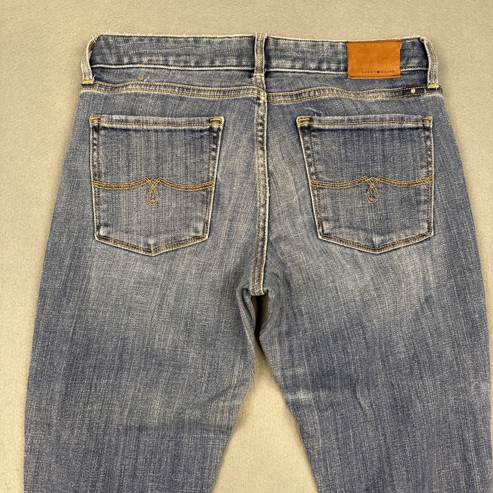 Lucky Brand Jeans Lolita Skinny Women's 26x 31.5 Stretch Dark Wash Mid Rise